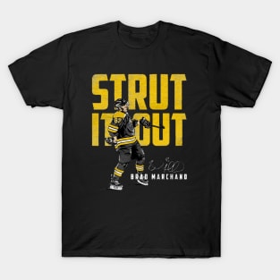 brad marchand notorious strut T-Shirt